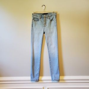 VERONICA BEARD | Light Wash Debbie High Rise Skinny Jeans | 26